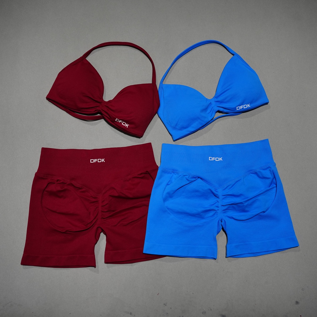 Lace Bralette Set - DFDK Women 2PCS Fitness Sports Set