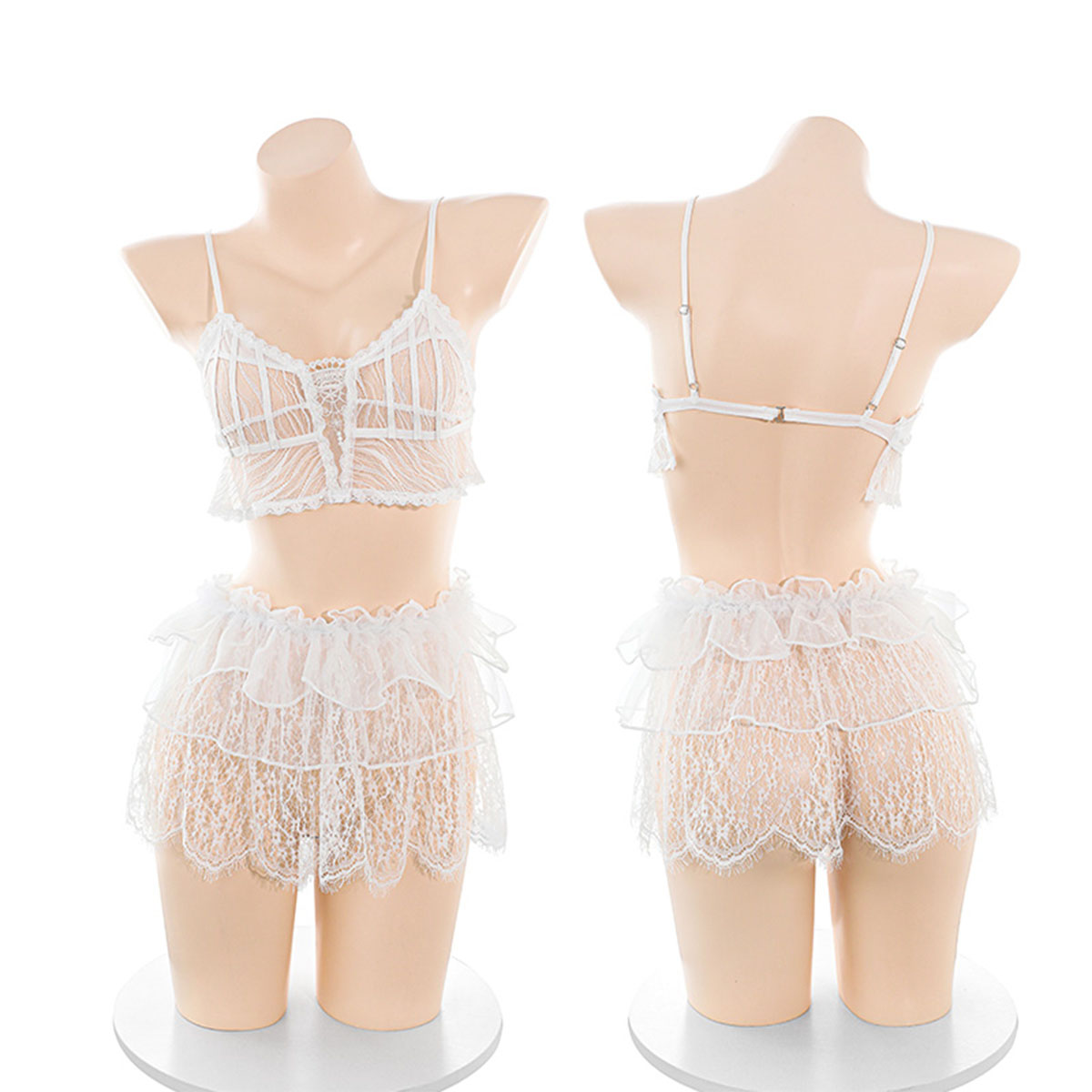 LISM Sweet Sheer Lace Lingerie - Lace Bralette Set review and price