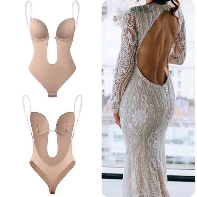 Anti Slip Glue Backless Body S - Plunge Bra Push Up review and price